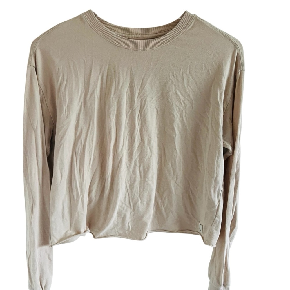 Vuori Beige Long Sleeve Long Sleeve Tee